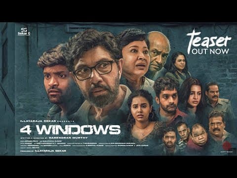 4 Windows - Teaser | Sathyaraj | Vetri | MS Bhaskar, Kovai Sarala | Jerard Felix | Narendran Murthy