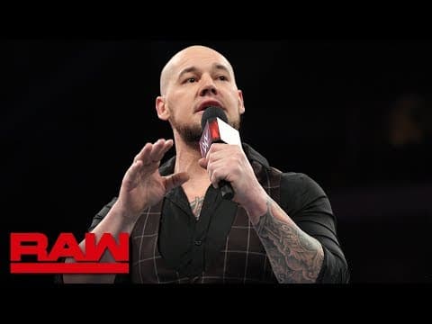 Braun Strowman vs. Baron Corbin is on for WWE TLC: Raw, Nov. 26, 2018