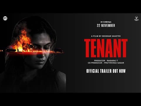 TENANT Official Trailer 4K | Dharma Keerthiraj |Sonu Gowda | Tilak Shekhar| Rakesh Maiya| UgramManju