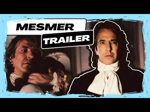 🕯️ MESMER 🕯️(1994) ➔ TRAILER in English (ALAN RICKMAN, AMANDA OOMS)