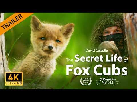 Trailer "The Secret Life of Fox Cubs" | New Film, Wildlife Documentary | 4K English