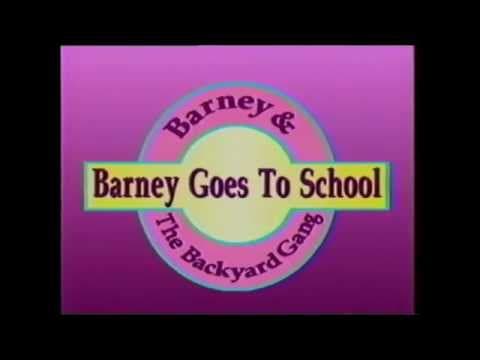 Barney Goes To School