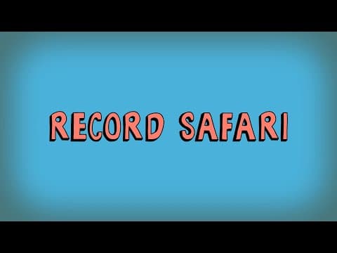 Record Safari | Trailer | vinyl comeback | record collecting
