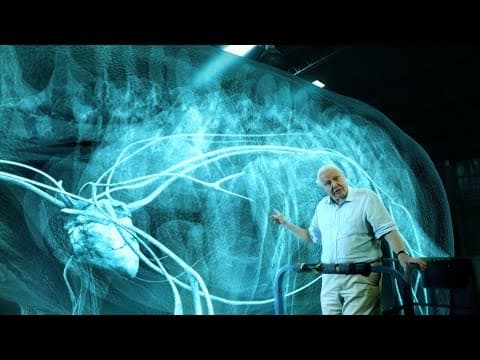 The heart of a titanosaur - Attenborough and the Giant Dinosaur: Preview - BBC One