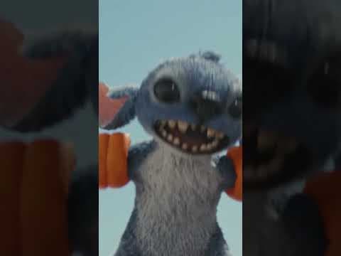 we'll be right back, can you watch Stitch for us?