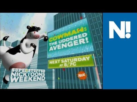 Nickelodeon Back at the Barnyard "Cowman: The Uddered Avenger!" Promo (November 23, 2008)