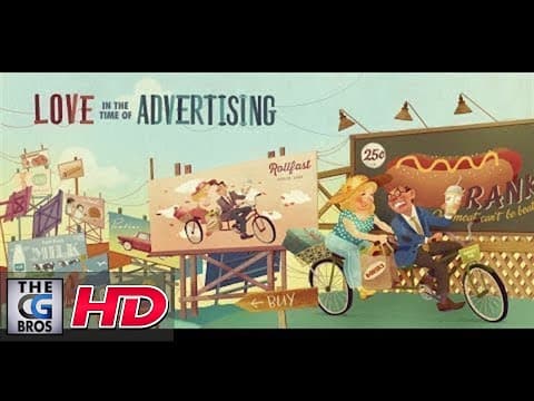 CGI 3D Animated Shorts: "Love In The Time of Advertising" - by Wolf and Crow