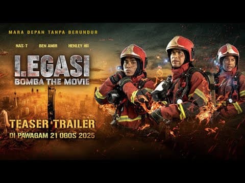 LEGASI BOMBA THE MOVIE (TEASER TRAILER) DI PAWAGAM 21 OGOS